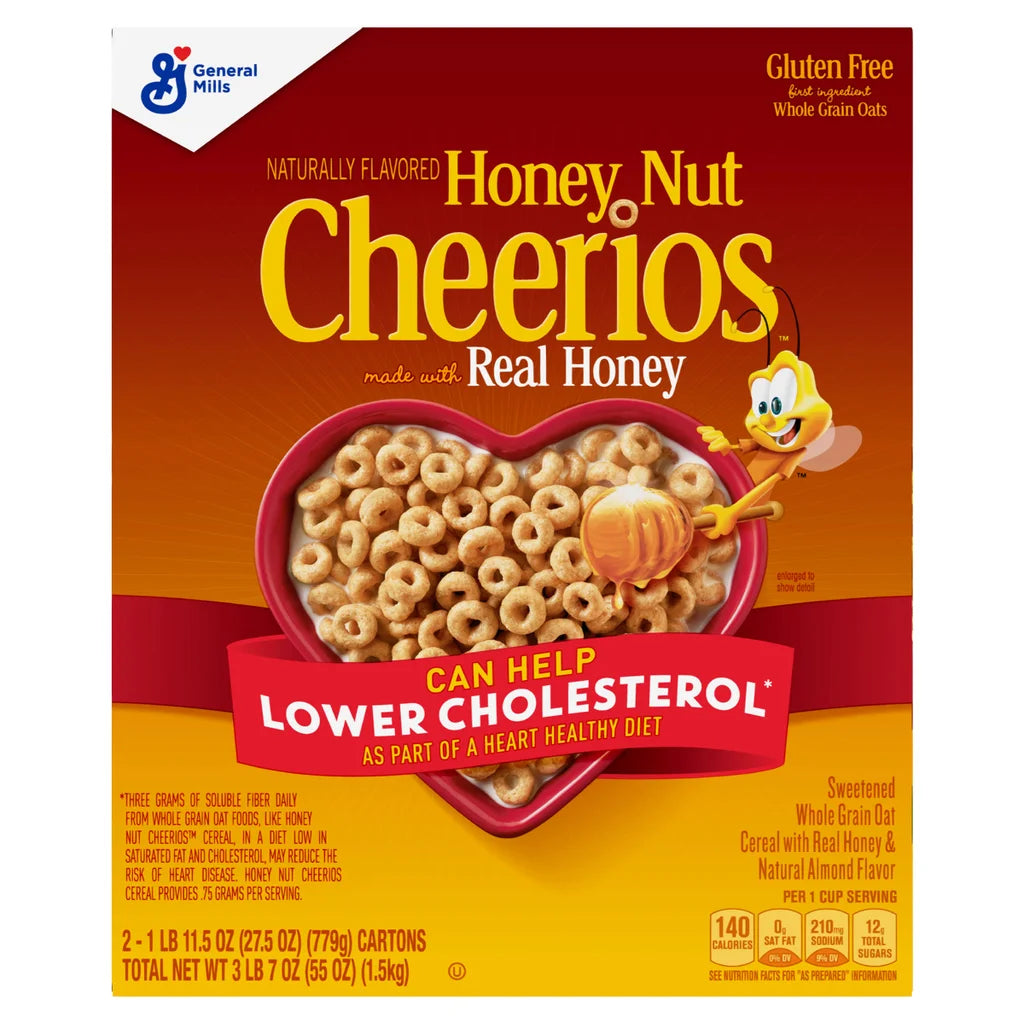 Honey Nut Cheerios Mega Box – 27.5 oz