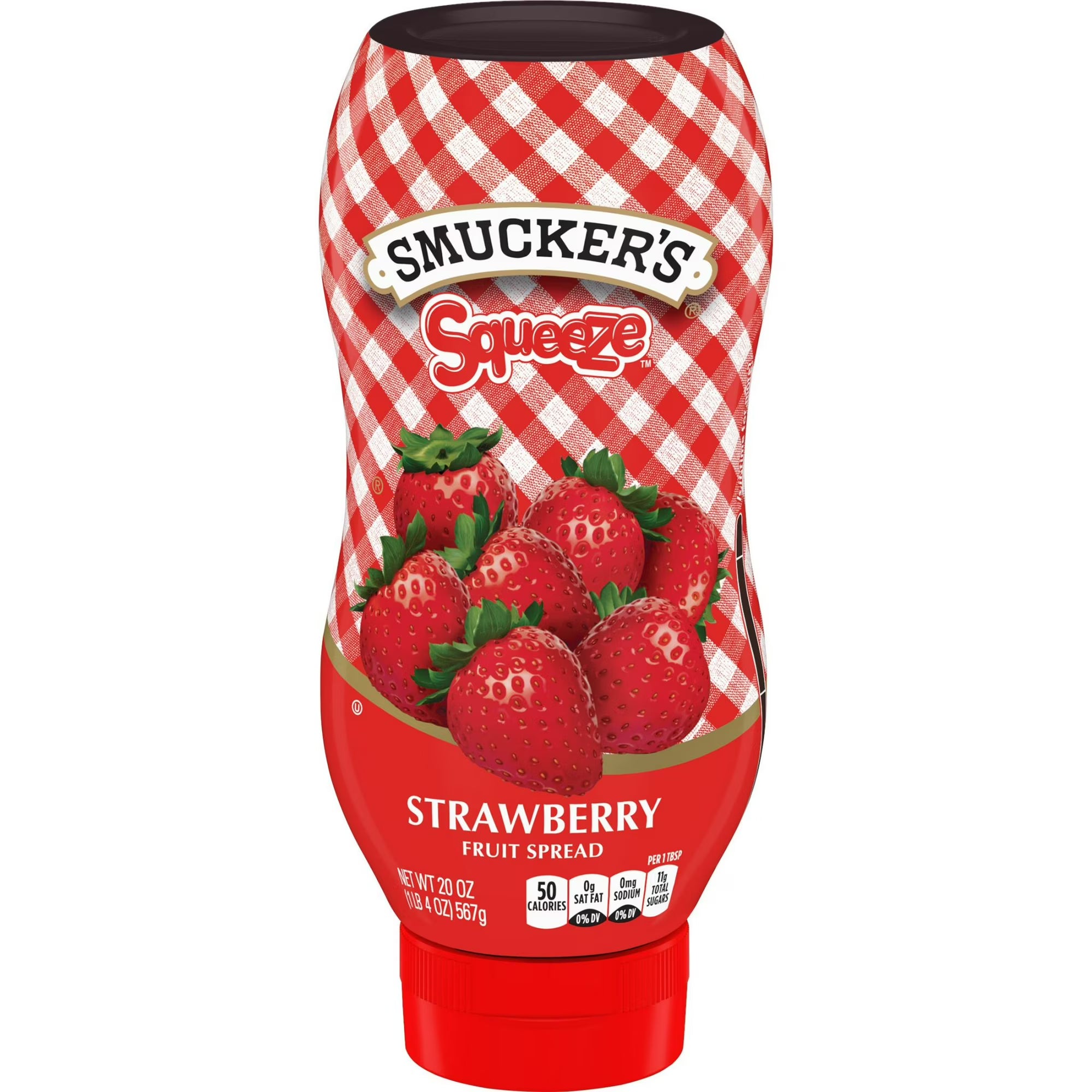 Smucker's Squeeze Strawberry Fruit Spread – 20 oz