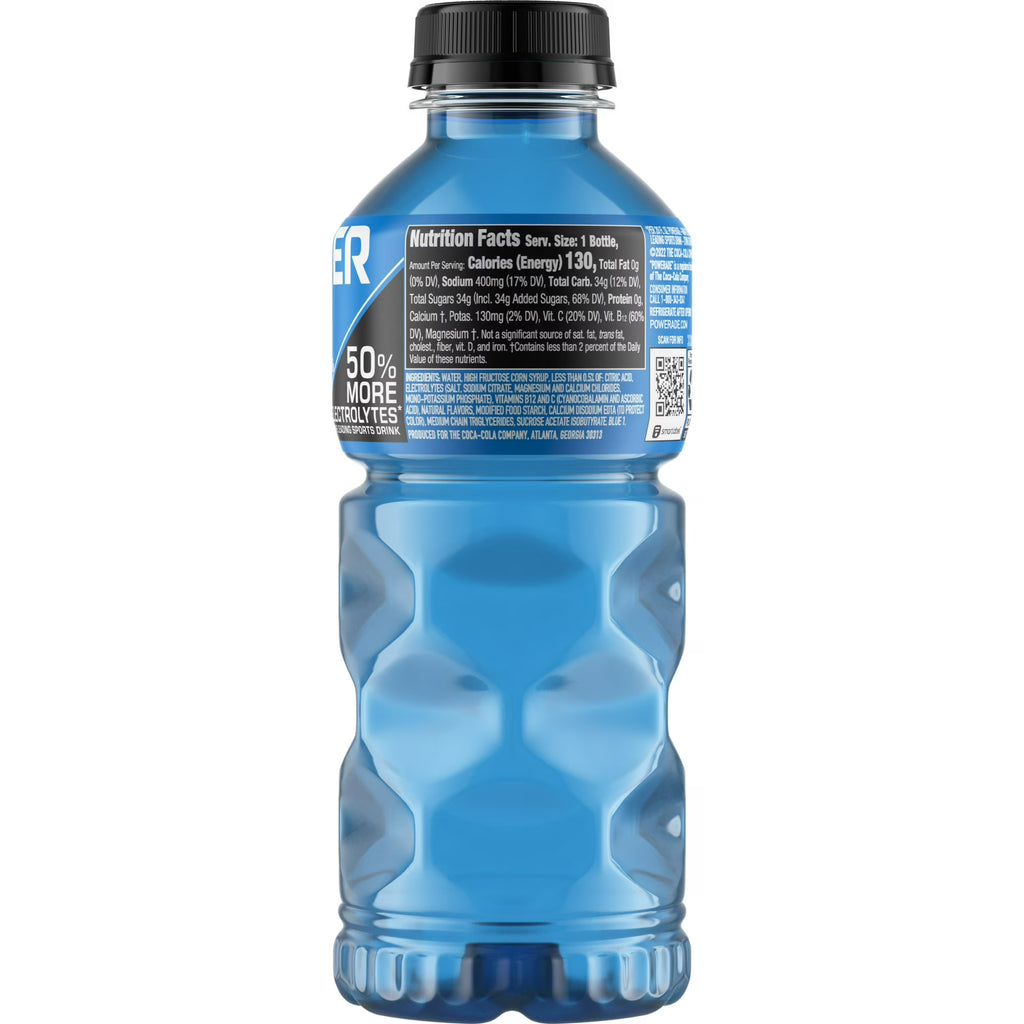 Powerade Mountain Berry Blast 20 fl oz (6-Pack)