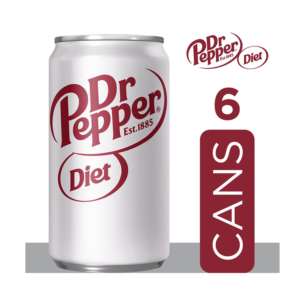 Diet Dr Pepper 12 fl oz (6-Pack)