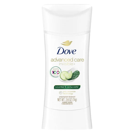 Dove Advanced Care Invisible+ Deodorant, 2.6 oz