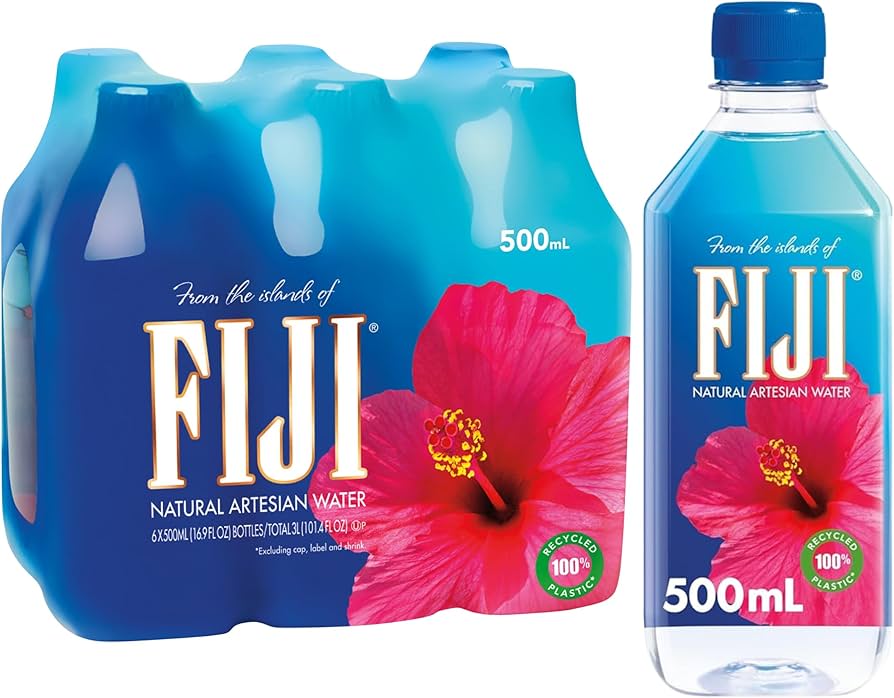FIJI Natural Artesian Water - 16.9 fl oz (6-pack)