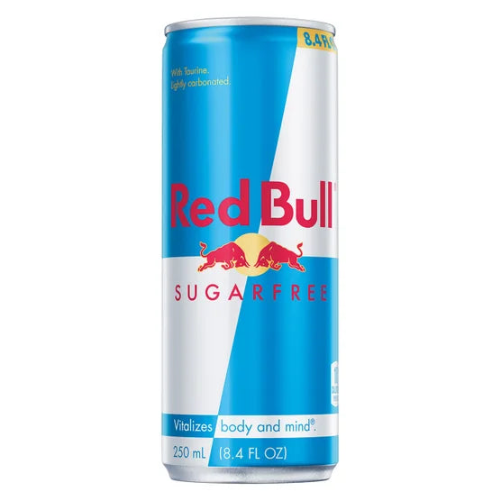 Red Bull Sugarfree Energy Drink – 8.4 fl oz (4-Pack)