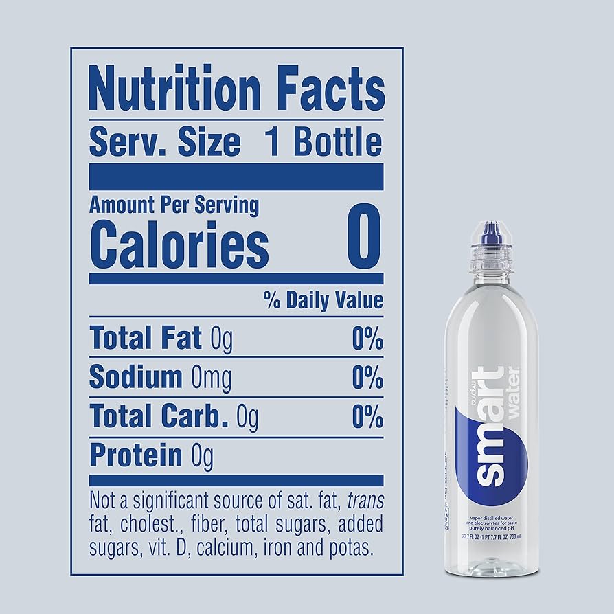 Smartwater Sport Cap - 23.7 fl. oz.  (6-pack)