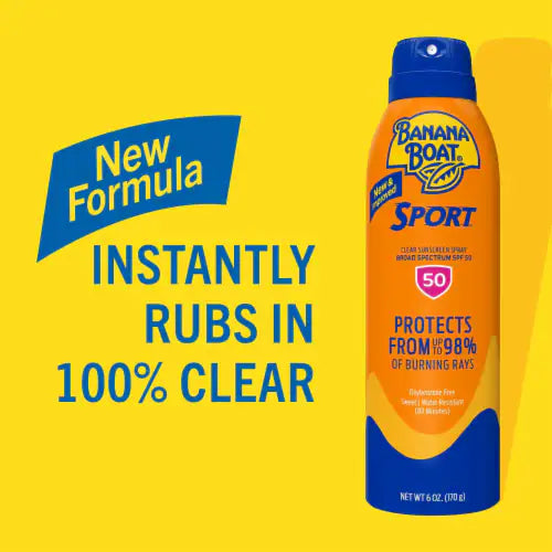 Banana Boat Sport Ultra Sunscreen Spray, SPF 50, 6 oz.